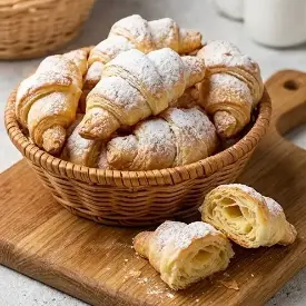 Рогалики слоёные с безе, 1 кг